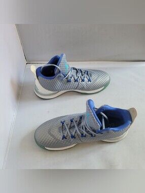 Air Jordan Mens 724934-115 Gray White Flight Plate Size 10.5 Athletic Shoes